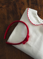 Cerchietto di velluto