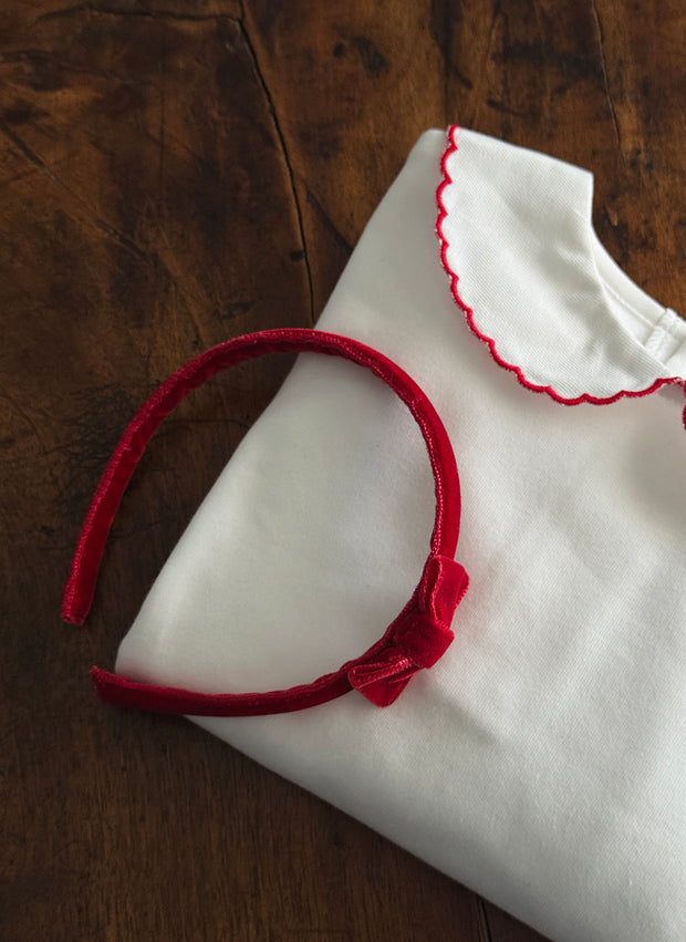 Cerchietto di velluto