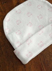 Cappellino Nascita Jersey Con Orsetti