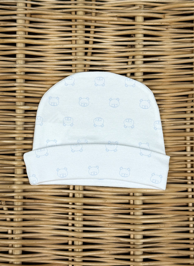 Newborn Jersey Hat - Teddy Bear