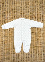 Teddy Bear Jersey Sleepsuit