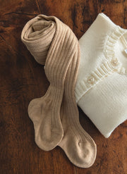 Collant in Caldo Cotone a Coste