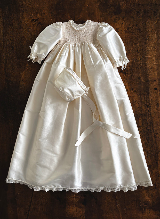 Vintage Haute Couture Christening Dress - Unique Piece