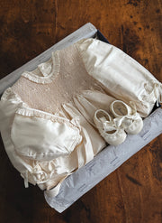 Vintage Haute Couture Christening Dress - Unique Piece