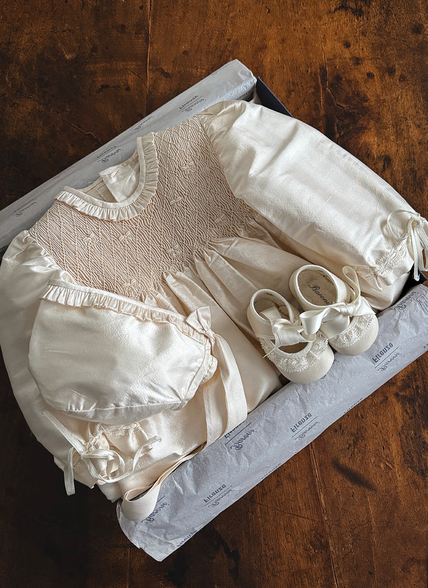 Vintage Haute Couture Christening Dress - Unique Piece