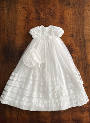 Lace Dotted Christening/Presentation Dress