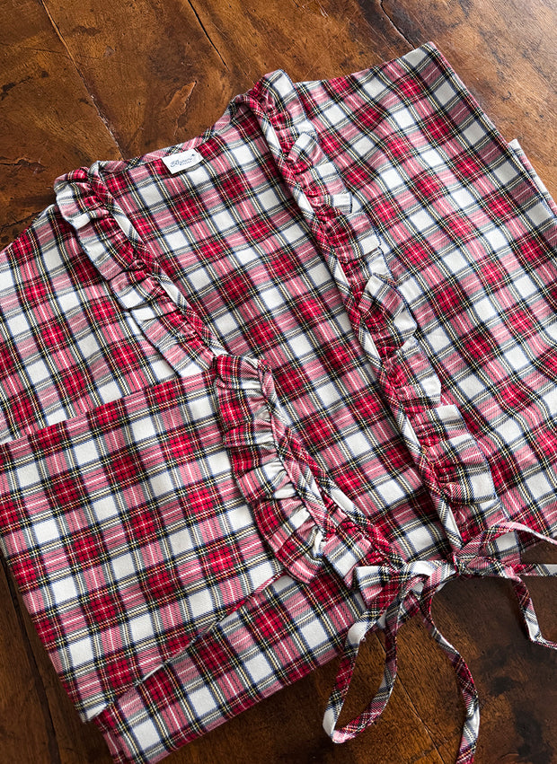 Tartan Dressing Gown for Ladies