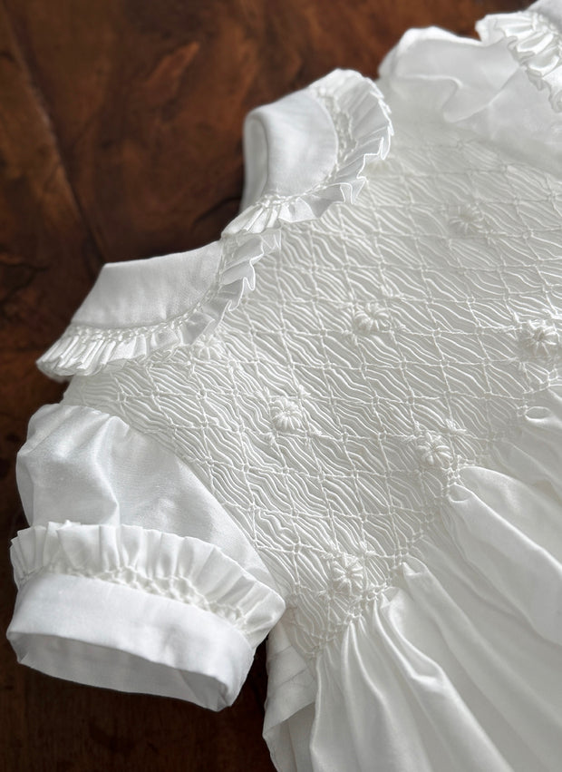 Daisies handmade smock dress