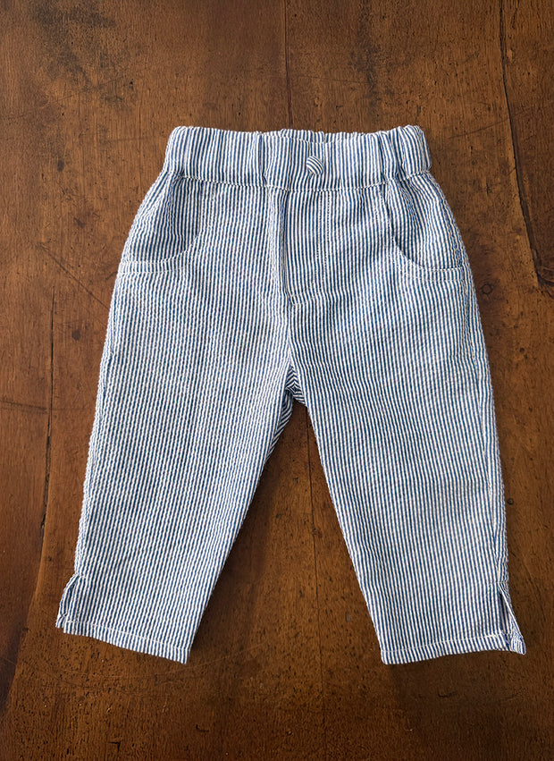 Pantaloni In Pelle Folcloristici Per Bambini - Marrone Chiaro Corti - Modello Trabitz - Foto 4