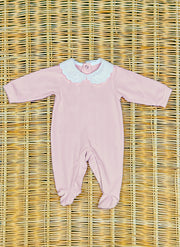 Jersey Sleepsuit Pois - Baby girl