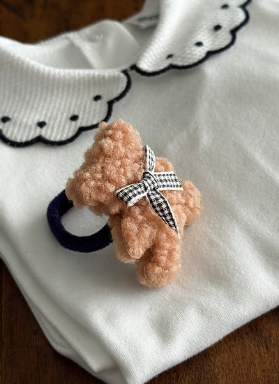 Teddy Bear Hair Tie