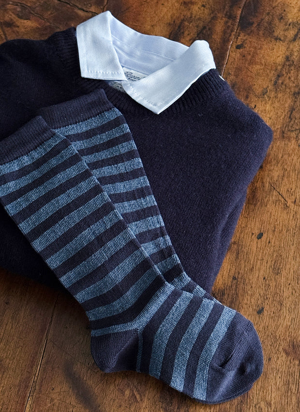 Warm Cotton Socks Striped