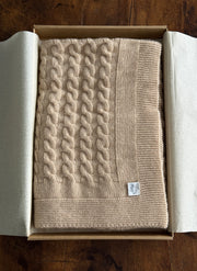 COPERTINA IN PURO CASHMERE 