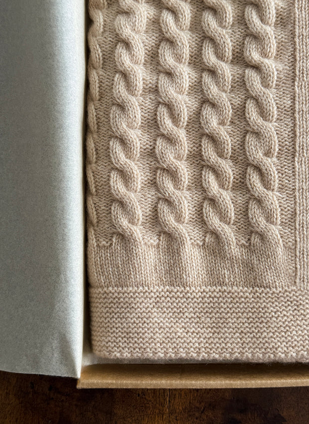 COPERTINA IN PURO CASHMERE 