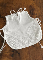 BAPTISMAL BIB IN COTTON