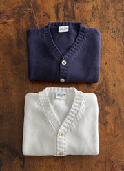 Pure Cotton V Cardigan