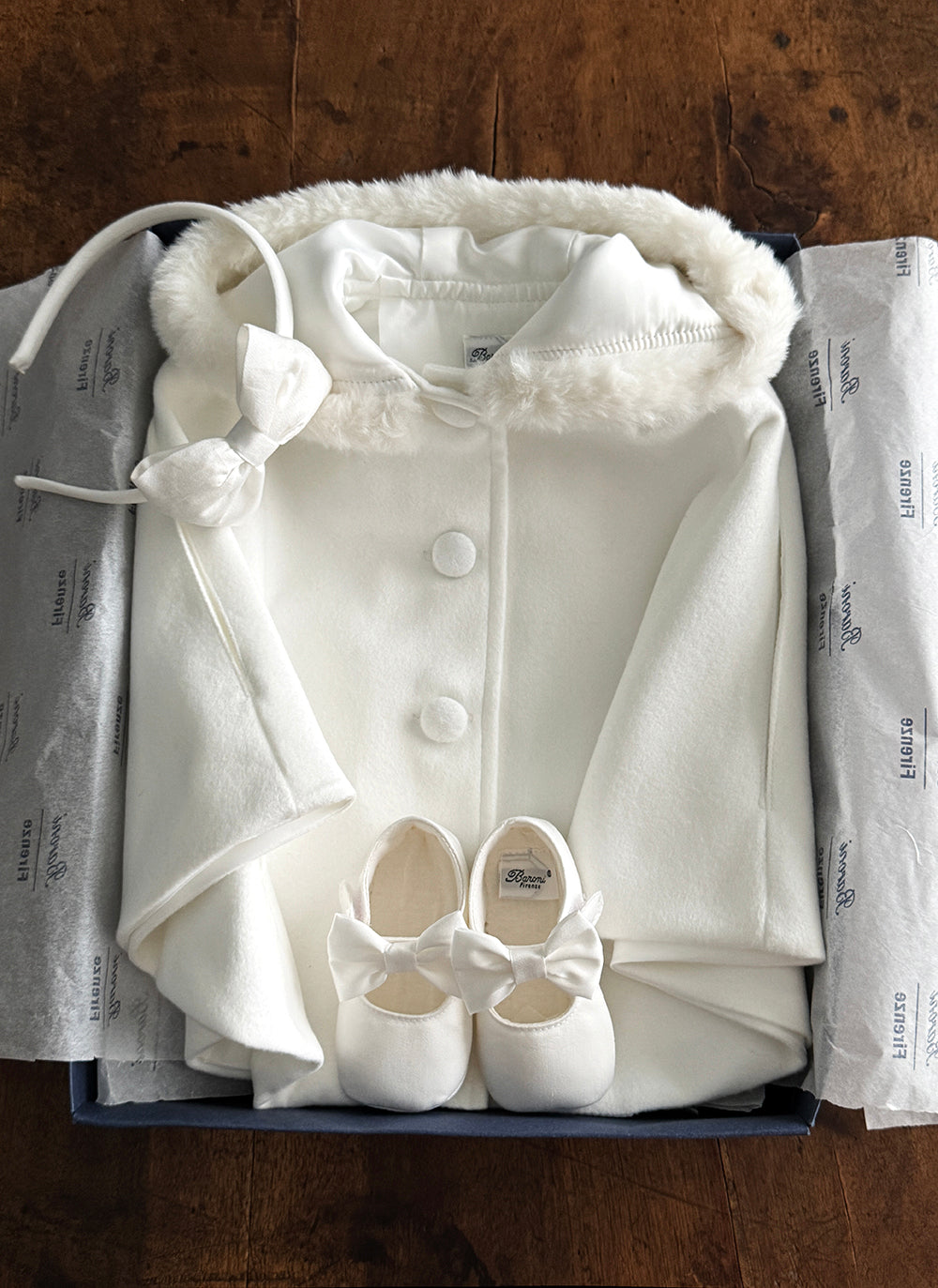 High-quality children's clothing and home linens Baroni Firenze