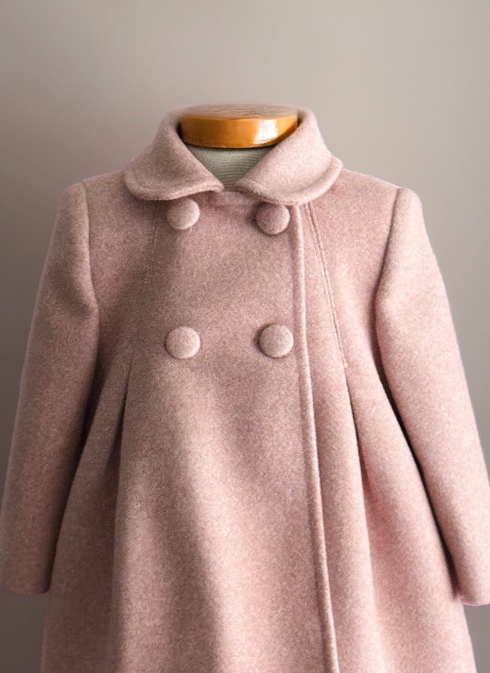 Girls Wool Coat Jacket Baroni Firenze