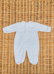 Chenille Sleepsuit Teddy Bear Smock