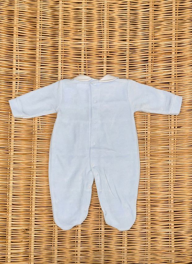 Chenille Sleepsuit Teddy Bear Smock