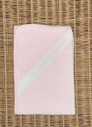 Chenille Smock Blanket With Hearts