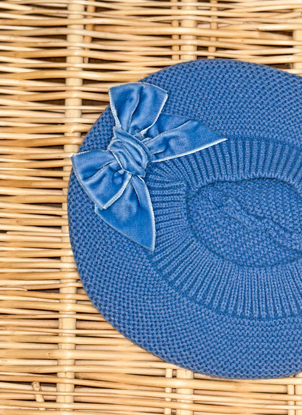 GARTER STITCH BERET