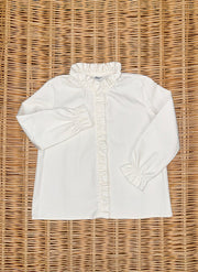 Camicia a maniche lunghe con Rouche