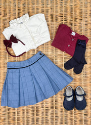 Camicia a maniche lunghe con Rouche