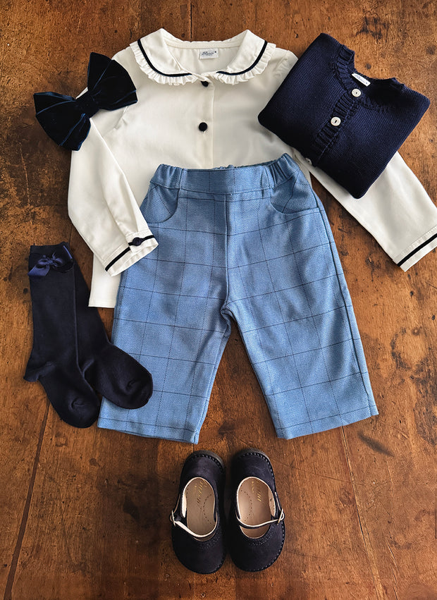 Pantalone Baby a Quadri