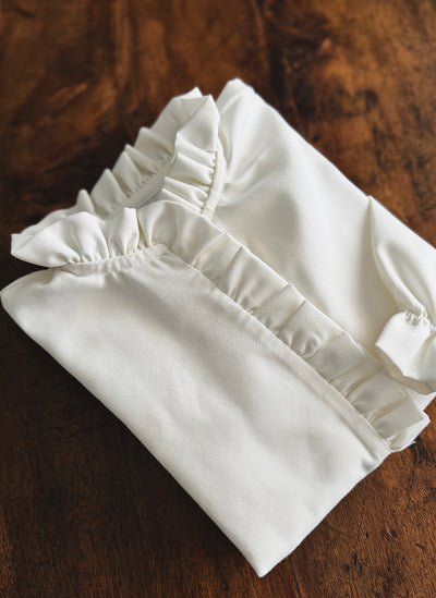 Camicia a maniche lunghe con Rouche