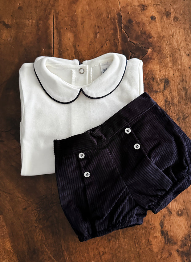 Pantaloncini di velluto a coste