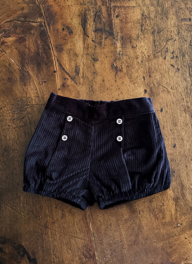 Pantaloncini di velluto a coste