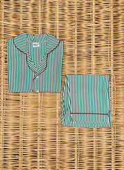 Green Striped PJ
