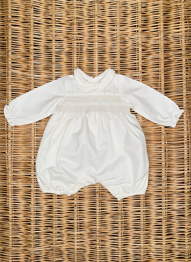 PAGLIACCETTO FLANELLA DI COTONE CON SMOCK