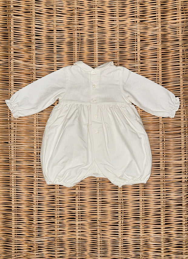 PAGLIACCETTO FLANELLA DI COTONE CON SMOCK