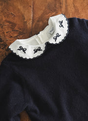 Long Sleeve Polo Shirt - Bows