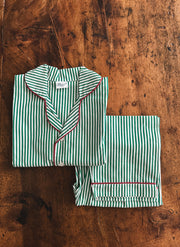 Green Striped PJ - MAN