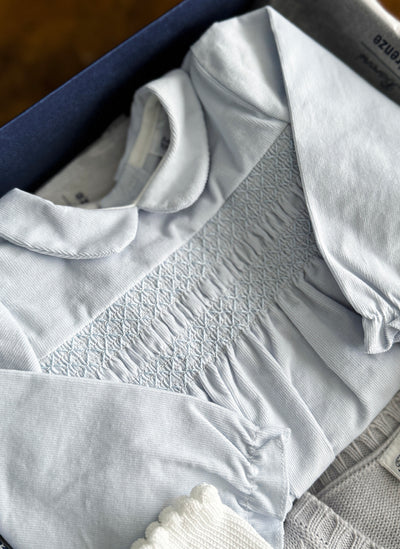 PAGLIACCETTO VELLUTO CON SMOCK