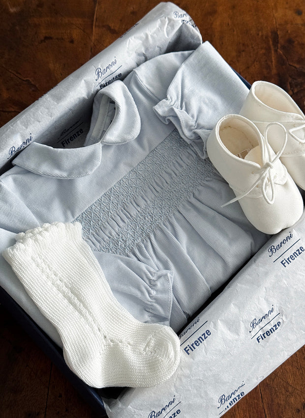 PAGLIACCETTO VELLUTO CON SMOCK