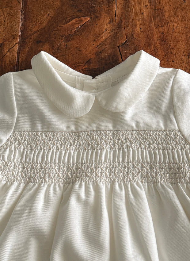 PAGLIACCETTO FLANELLA DI COTONE CON SMOCK
