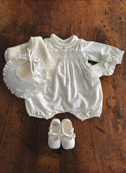 PAGLIACCETTO FLANELLA DI COTONE CON SMOCK