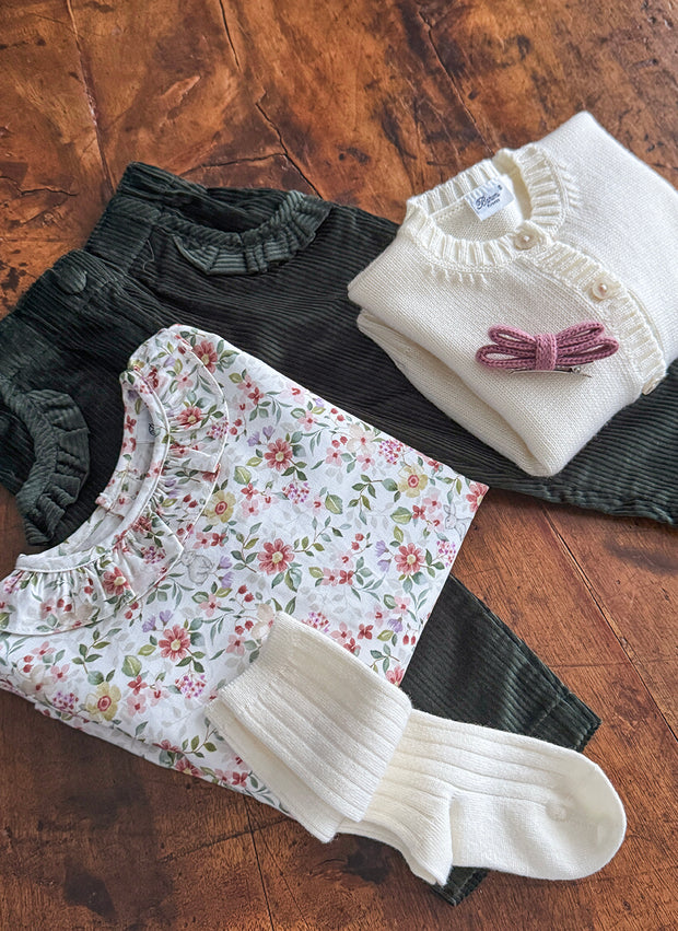 Long Sleeve Shirt - Flowers
