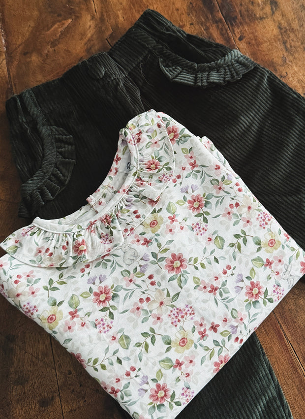 Long Sleeve Shirt - Flowers