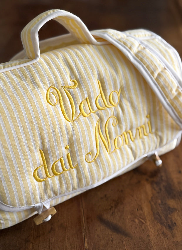 Vado dai nonni Bag - Striped