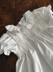 Abito Velluto Con Smock