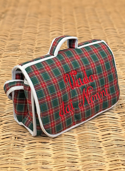 VADO DAI NONNI Tartan Bag