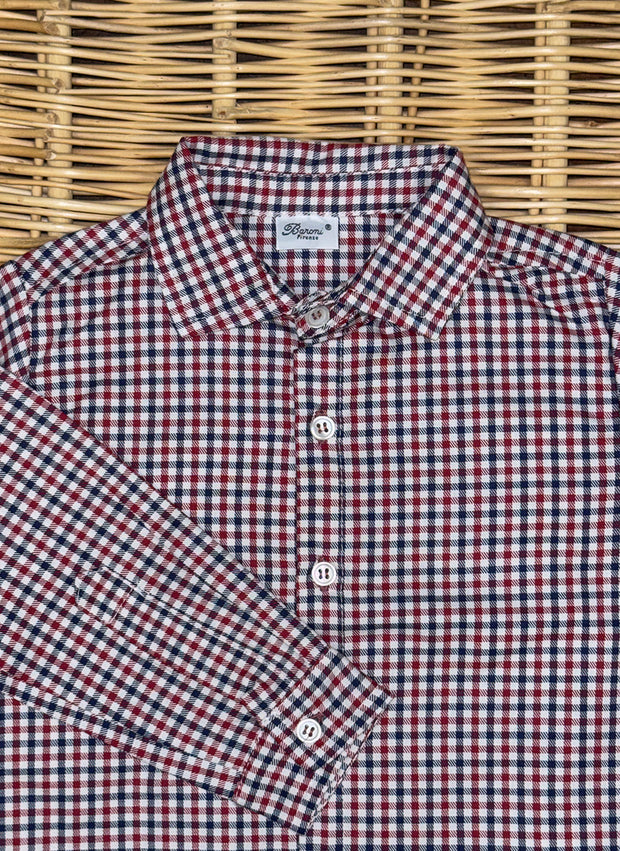 Boy Shirt Long Sleeve - Checked