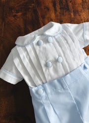 Double-breasted Celebration Piquet Boy Set