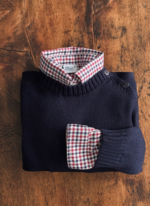 Boy Shirt Long Sleeve - Checked