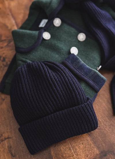 Cappello lana a coste